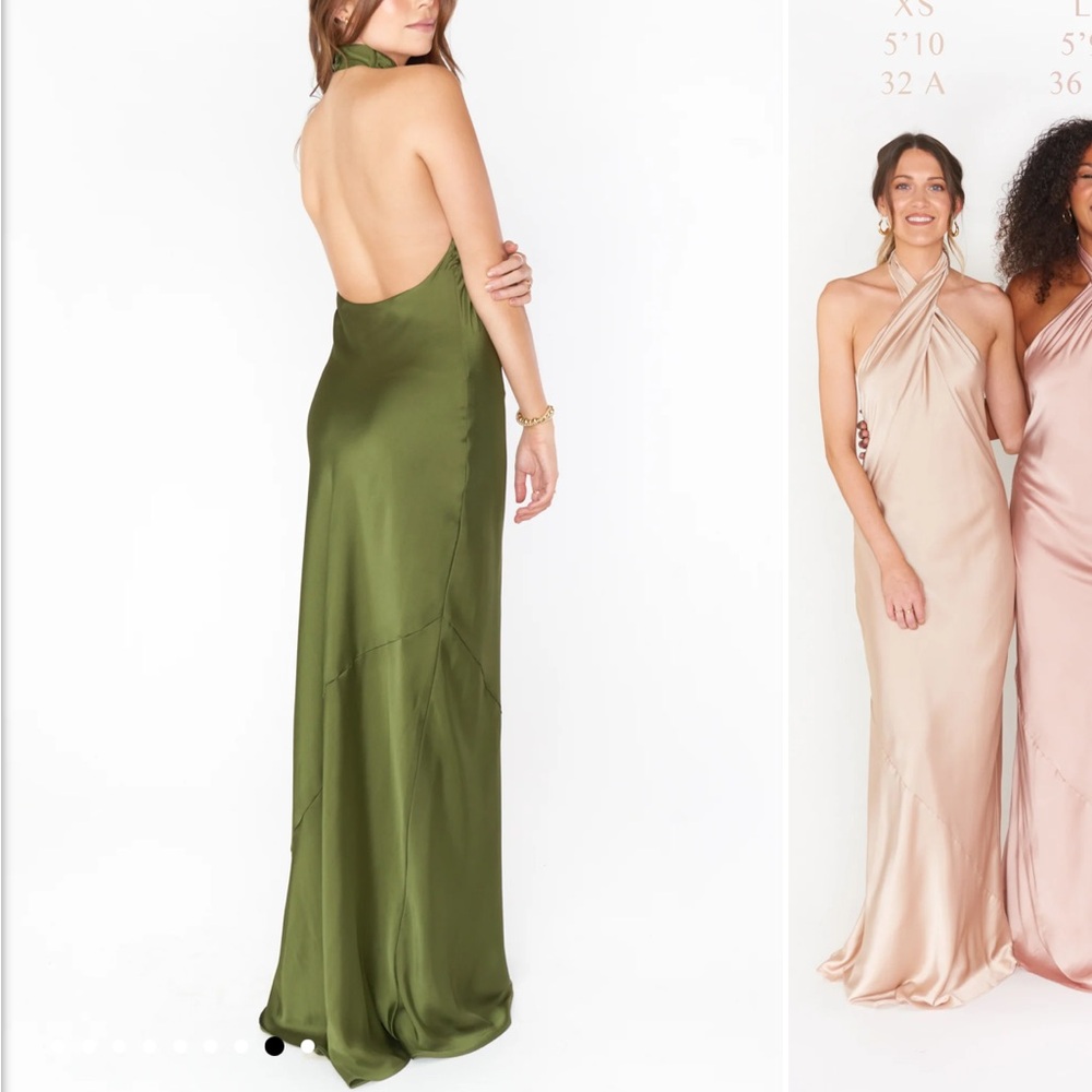 Show me your mumu 
Jasmine Halter Maxi Dress